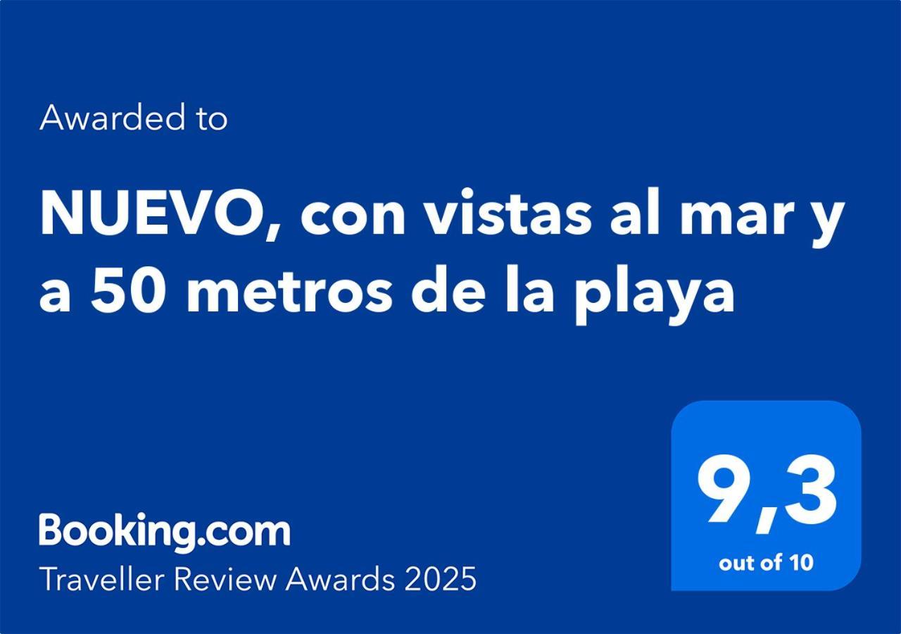 Apartamento Nuevo, A 50 Metros De La Playa Y Con Vistas Al Mar Cullera Exterior foto