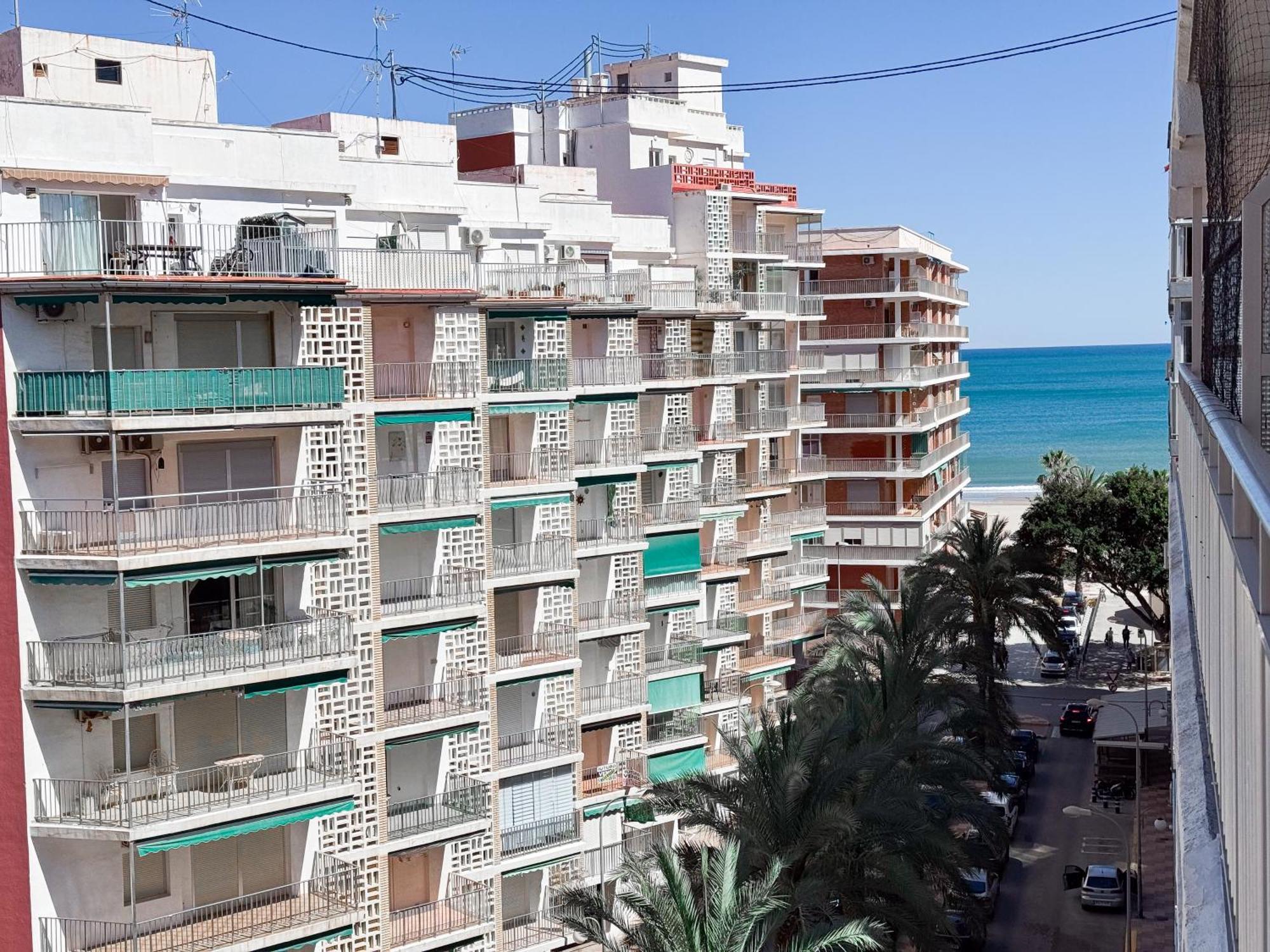 Apartamento Nuevo, A 50 Metros De La Playa Y Con Vistas Al Mar Cullera Exterior foto